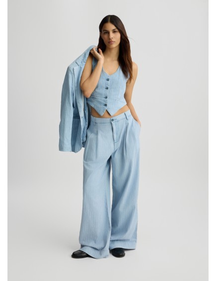 Pantalón vaquero de raya...