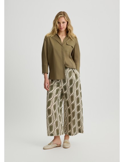 Pantalón palazzo estampado...