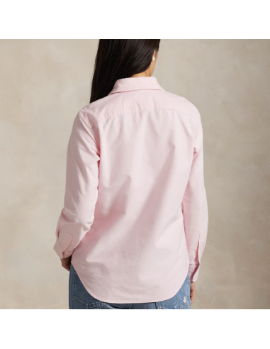 Camisa oxford Slim Rosa