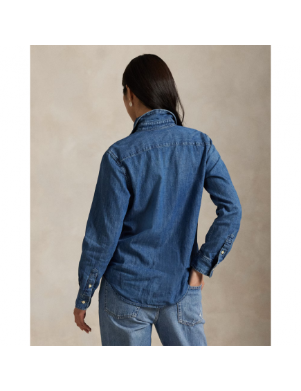 Camisa Denim Slim Fit 2