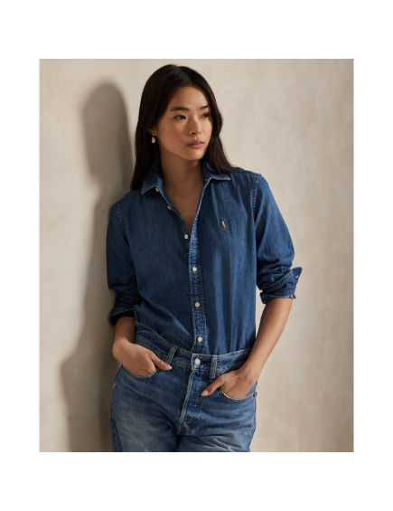 Camisa Denim Slim Fit