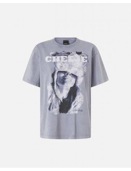 Camiseta Cheese Malva