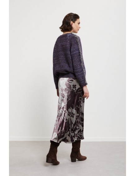Falda Midi Estampada 2