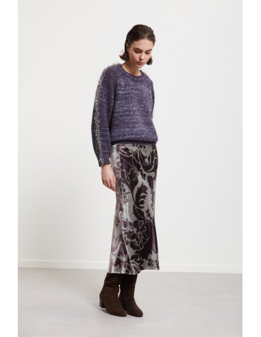 Falda Midi Estampada