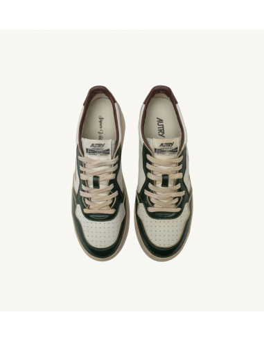 Medalist Low Super Vintage Verde/Granate