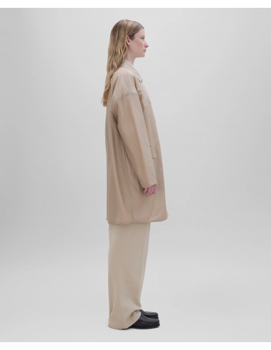 Abrigo Teena Nailon Beige