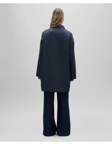 Abrigo Teena de Nailon Azul Marino