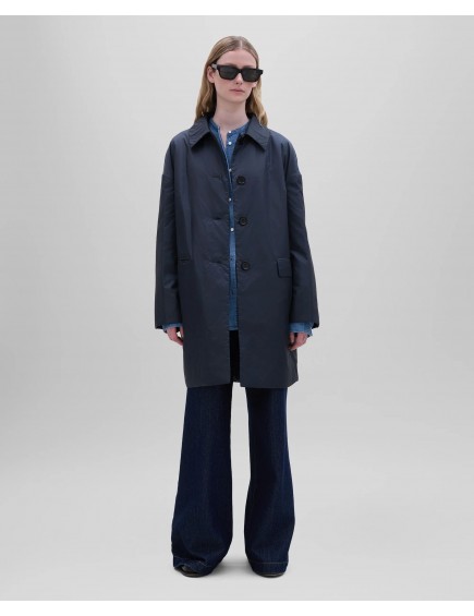 Abrigo Teena de Nailon Azul...