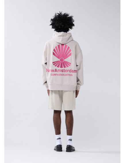 Sudadera Logo Zip Rosa 2