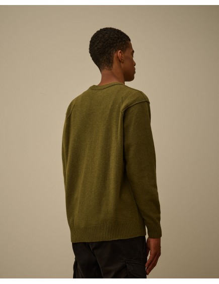 Jersey Lana Verde Militar 2