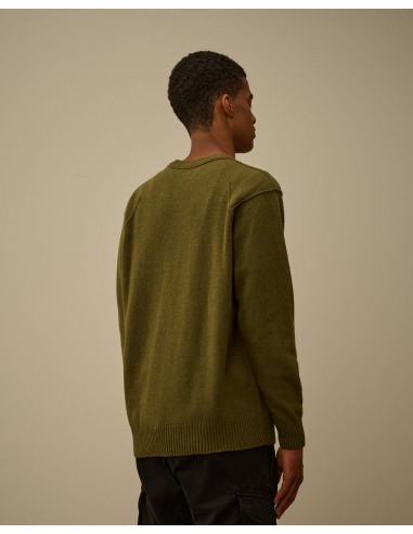 Jersey Lana Verde Militar