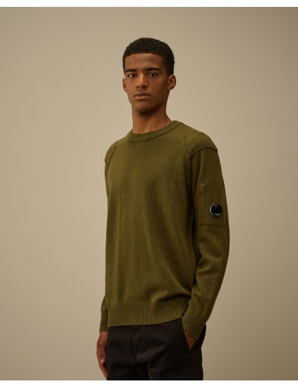 Jersey Lana Verde Militar