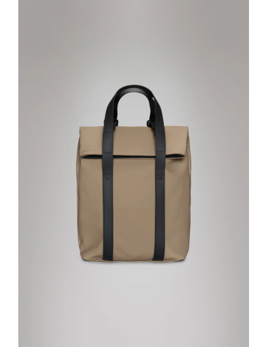 2 Way Tote Backpack Mini Beige