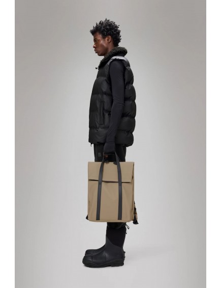 2 Way Tote Backpack Beige