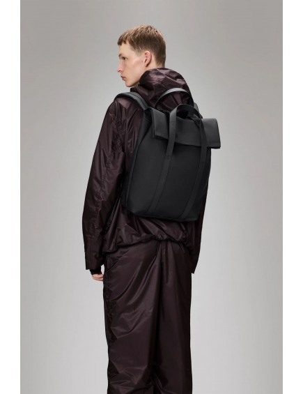 2 Way Tote Backpack Black 2