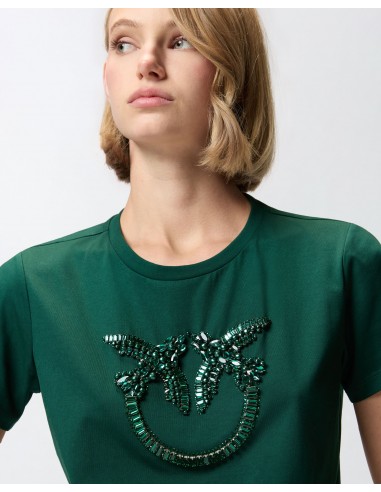 Camiseta logotipo Love Birds decorado