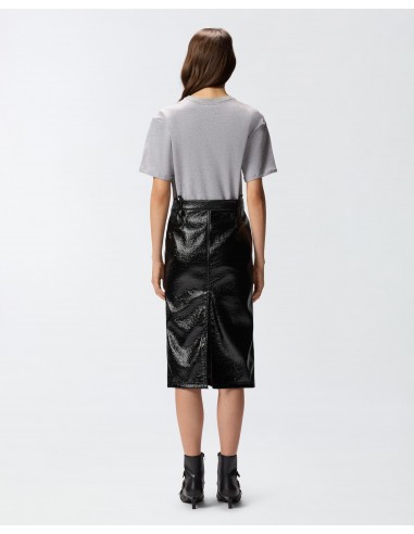 Camiseta Jaspeada Estampada