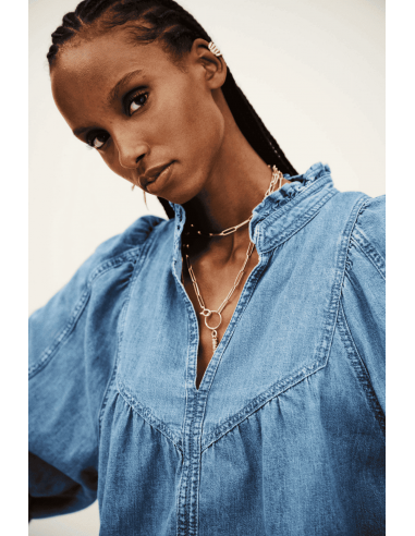 Blusa Denim Lay