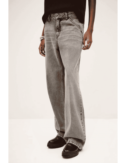 Pantalón vaquero Vecchie Gris 2