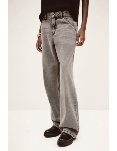 Pantalón vaquero Vecchie Gris Pantalón vaquero Vecchie Gris