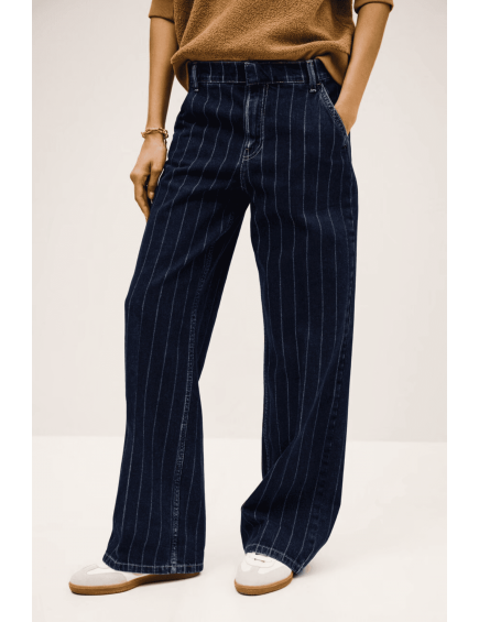 Pantalón Vaquero Vecchie Rayas 2