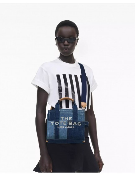 The denim small tote bag 2