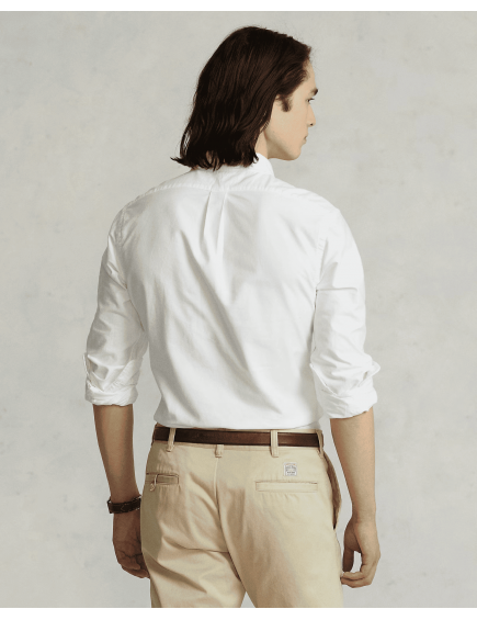 Camisa Oxford Slim Fit Blanca 2