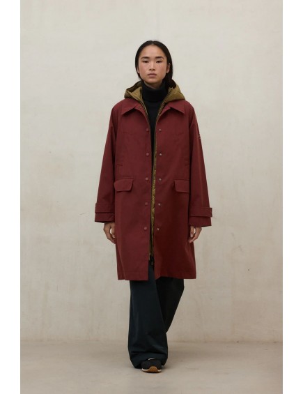 Abrigo con Chaleco Hyden Rojo