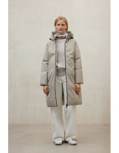 Abrigo Reversible Baru Beige / Blanco