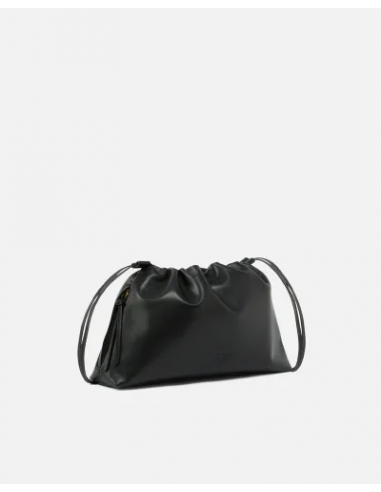 Bolso Clutch de hombro grande Negro