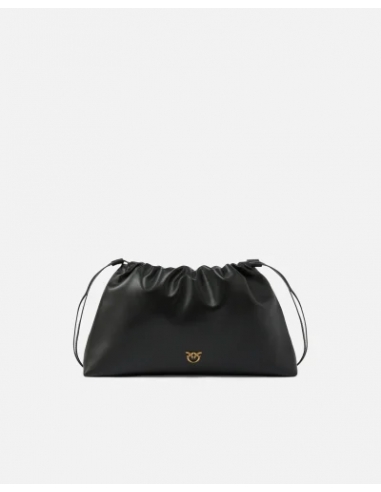 Bolso Clutch de hombro grande Negro