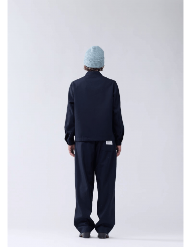 Lined Wool Overshirt Night