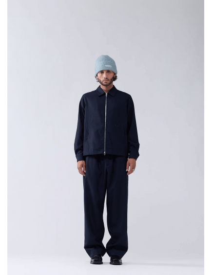 Lined Wool Overshirt Night