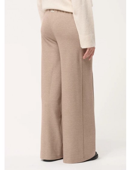 Pantalón ancho beige en... 2