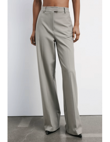 Pantalón "ESSENTIAL" palazzo Beige
