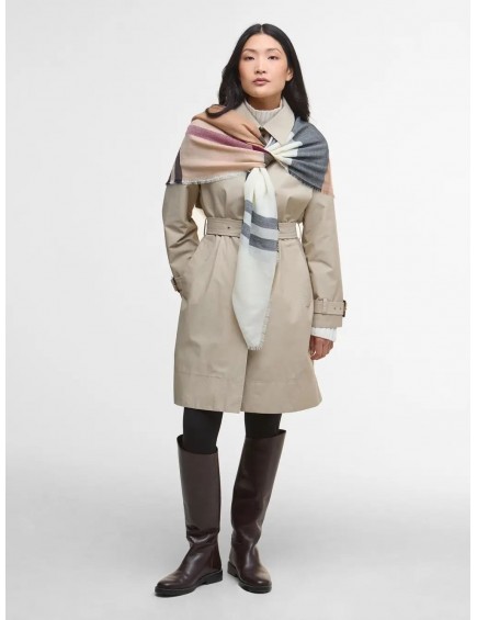 Saffron Tartan Lambswool Scarf