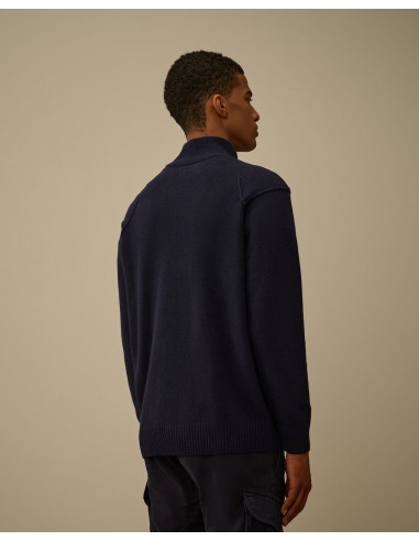 Lambswool GRS Half Zip Sweater Azul... Lambswool GRS Half Zip Sweater Azul...