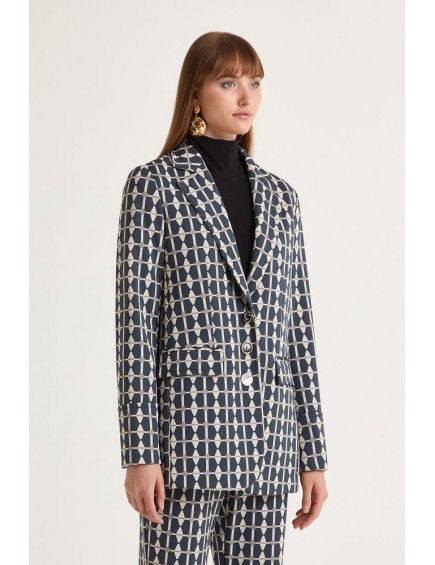 Chaqueta Geometric Jacquard 2