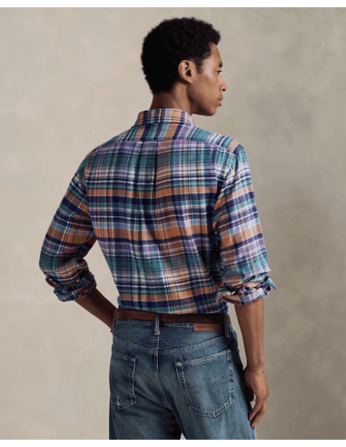 Camisa de sarga cepillada Classic Fit