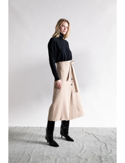 Falda High-Waisted Wrap 2