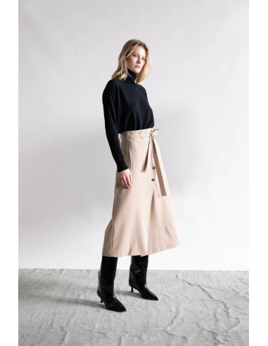 Falda High-Waisted Wrap