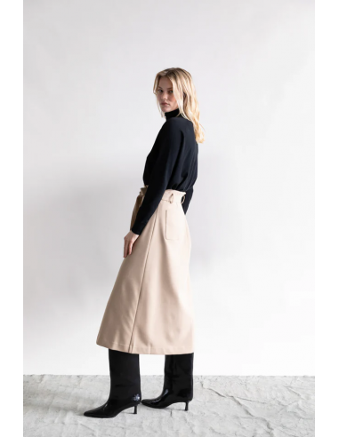 Falda High-Waisted Wrap