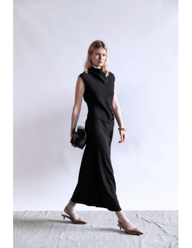 Vestido Naia Clean Cut Draped