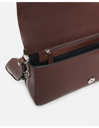 BOLSO TAPETA LOGO BURDEOS PLATA