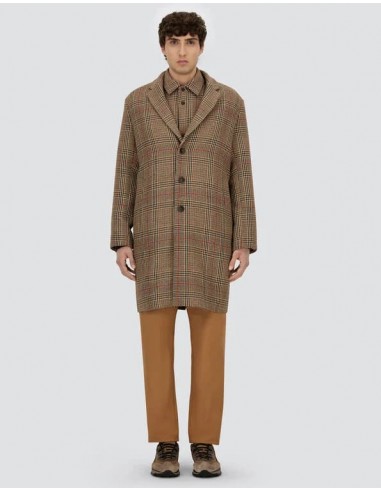 Abrigo Glen Check R-Wool