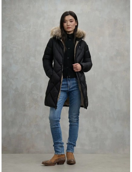 Abrigo Altea Geometric...