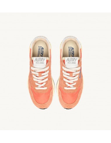 Reelwind Low Nylon Blanco/Peach Pink