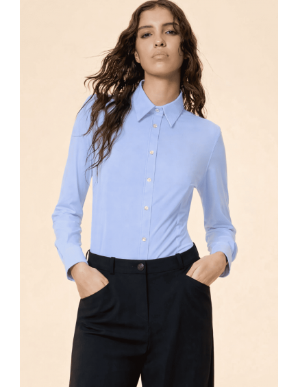 Camisa Oxford Sky