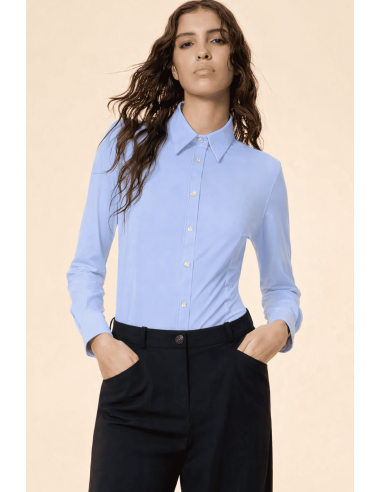 Camisa Oxford Sky
