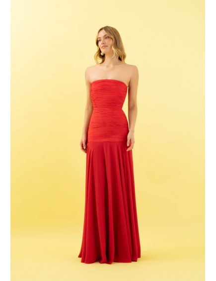 Vestido Mirach Rojo